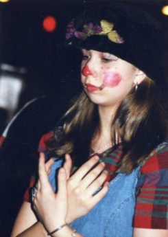 My daughter in late 2004