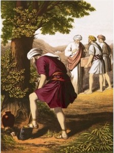 The Third Slave recovers his buried talent.