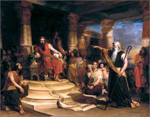 "Thou Art The Man" (1884) by Peter Frederick Rothermel