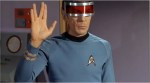 Spock wearing a Rose Colored Visor (From Star Trek 