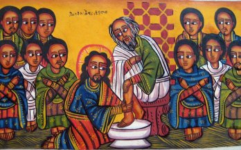 JesusWashingDisciplesFeet-EthiopianIcon